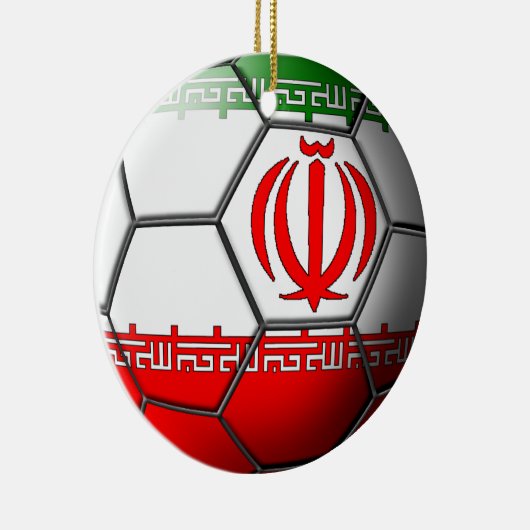 Iraans Soccer Ornament (Rechts)