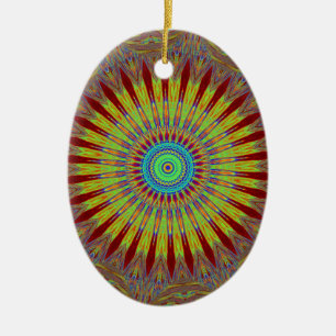 Iraans vlot Afrikaans etnisch stammenpatroon.jpg Keramisch Ornament