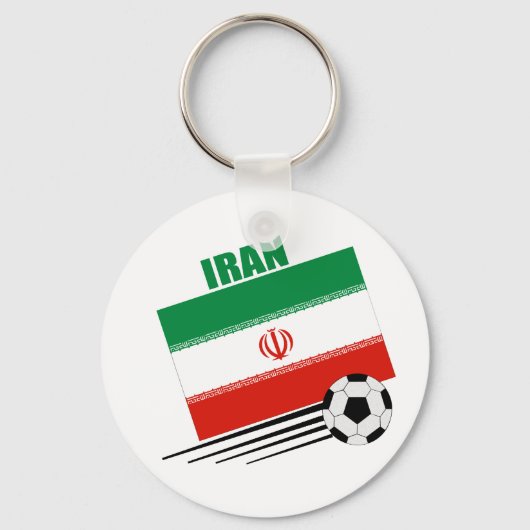 Iraans voetbalteam sleutelhanger (Voorkant)