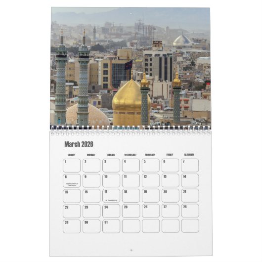 Iraanse kalender (Mar 2026)