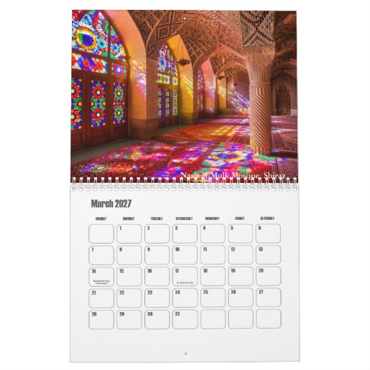 Iraanse kalender  (Mar 2027)
