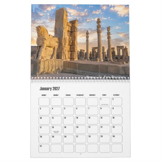 Iraanse kalender (Jan 2027)