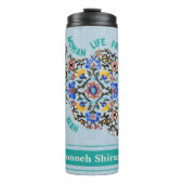 Iraanse Kerstcadeaus voor Dochter College Meisje Thermosbeker (Voorkant)