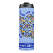 Iraanse Kerstcadeaus voor Dochter College Meisje Thermosbeker (Voorkant)