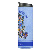 Iraanse Kerstcadeaus voor Dochter College Meisje Thermosbeker (Geroteerd rechts)