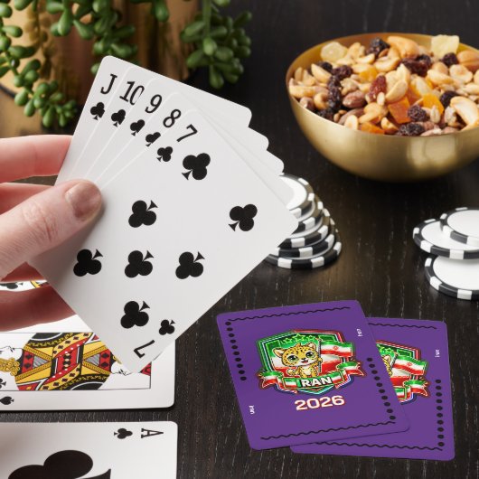 Iraanse Kinderen Pokerkaarten (Insitu)