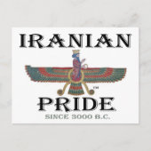 Iraanse Pride Briefkaart (Voorkant)