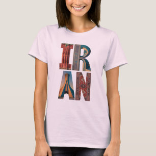 Iraanse trots anti-oorlog vrede Perzisch erfgoed T-shirt
