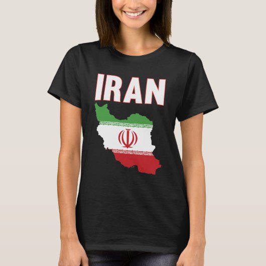 Iraanse trots geen oorlog vrede T-shirt (Voorkant)