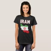 Iraanse trots geen oorlog vrede T-shirt (Voorkant volledig)