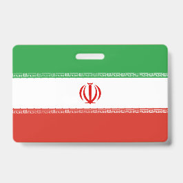 Iraanse vlag badge