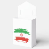 Iraanse vlag bedankdoosjes (Geopend)