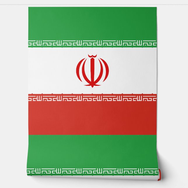 Iraanse vlag behang (Afrollen)