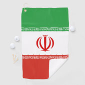 Iraanse vlag golfhanddoek (Insitu)