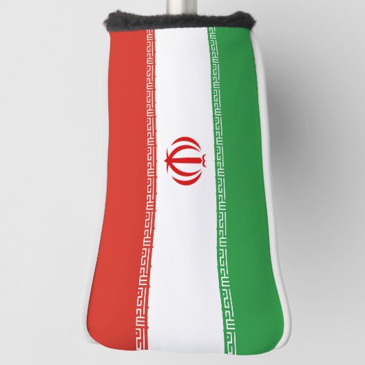 Iraanse vlag golfheadcover (Draai 90)