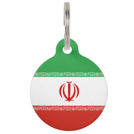 Iraanse vlag huisdierpenning