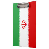 Iraanse vlag (Iran) (Perzisch) Klembord (Links)