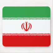 Iraanse vlag (Iran) (Perzisch) Muismat (Voorkant)