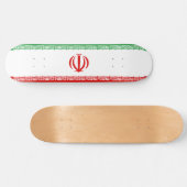 Iraanse vlag (Iran) (Perzisch) Persoonlijk Skateboard (Horizontaal)