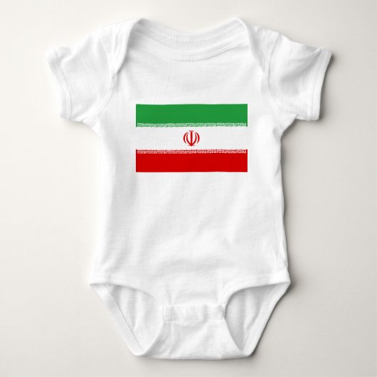 Iraanse vlag (Iran) (Perzisch) Romper (Voorkant)