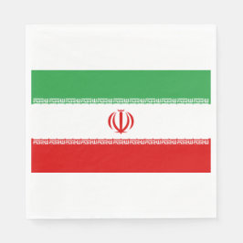 Iraanse vlag (Iran) (Perzisch) Servet