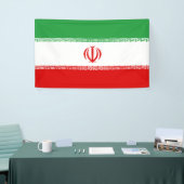 Iraanse vlag (Iran) (Perzisch) Spandoek (Beurs)