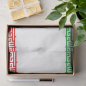 Iraanse vlag (Iran) (Perzisch) Tissuepapier (Geschenk)