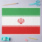 Iraanse vlag (Iran) (Perzisch) Tissuepapier (Craft)