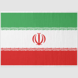 Iraanse vlag (Iran) (Perzisch) Tissuepapier