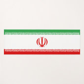 Iraanse vlag (Iran) (Perzisch) Yogamat (Voorkant (horizontaal))