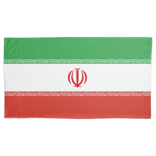 Iraanse vlag kussensloop (Voorkant)