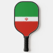 Iraanse vlag pickleball paddle (Achterkant)