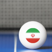 Iraanse vlag pingpongbal (Net)