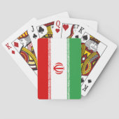 Iraanse vlag pokerkaarten (Achterkant)