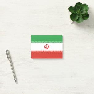 Iraanse vlag post-it® notes