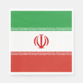 Iraanse vlag servet (Voorkant)