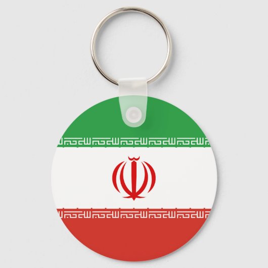 Iraanse vlag sleutelhanger (Voorkant)