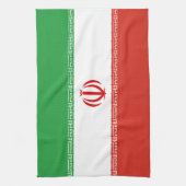 Iraanse vlag theedoek (Verticaal)