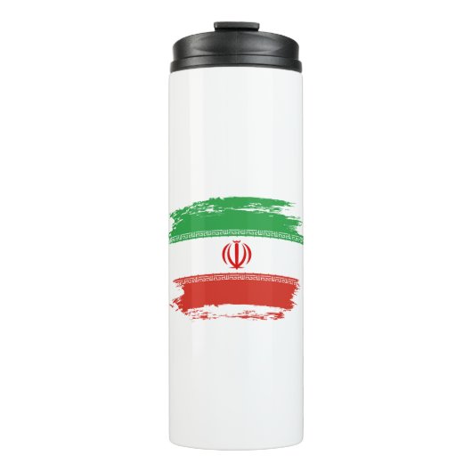 Iraanse vlag thermosbeker (Voorkant)