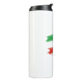 Iraanse vlag thermosbeker (Gedraaid links)