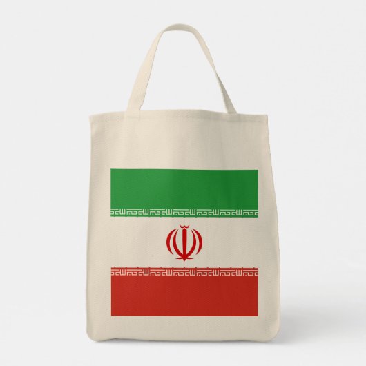 Iraanse vlag tote bag (Achterkant)