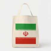 Iraanse vlag tote bag (Voorkant)