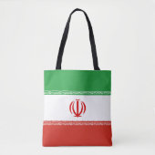 Iraanse vlag tote bag (Voorkant)