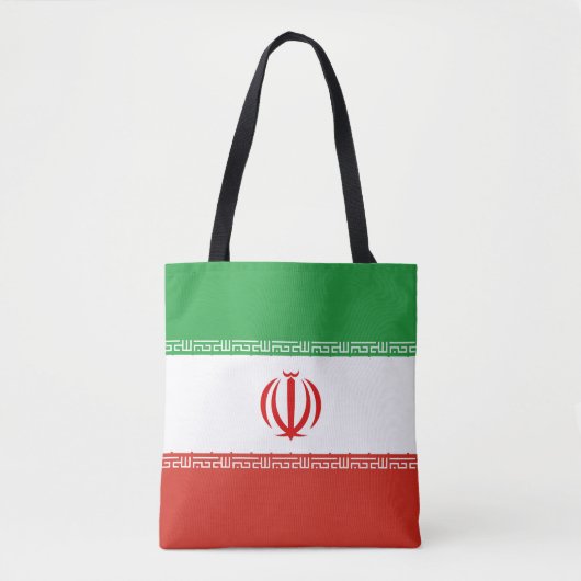 Iraanse vlag tote bag (Voorkant)