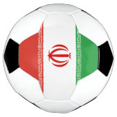 Iraanse vlag voetbal (Gedraaid)