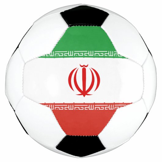 Iraanse vlag voetbal (Voorkant)