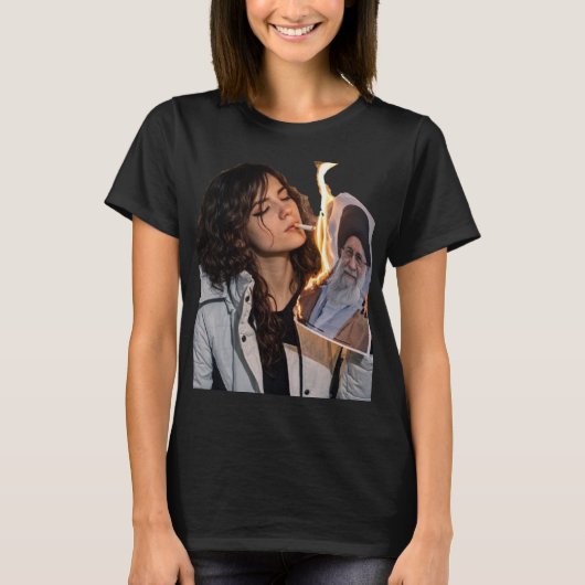Iraanse Vrijheid Vrouw - Dames T-shirt (Voorkant)
