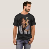 Iraanse Vrijheid Vrouw - Heren T-shirt (Voorkant volledig)