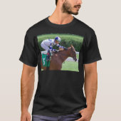 Irad Ortiz Winning with Irish Danzing T-shirt (Voorkant)