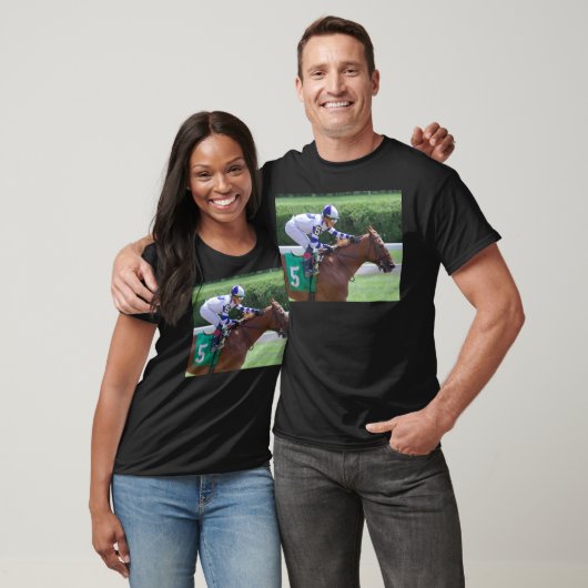 Irad Ortiz Winning with Irish Danzing T-shirt (Unisex)